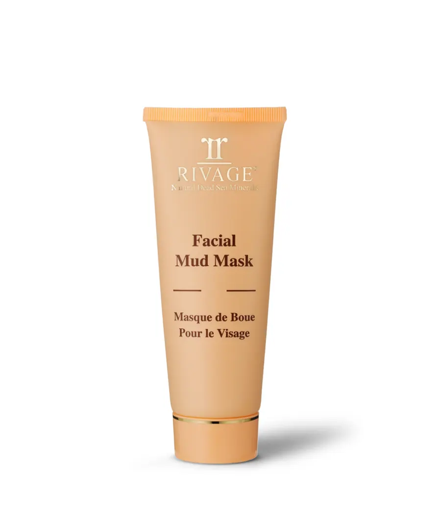 facial mud mask| rivage dead sea minerals skincare 