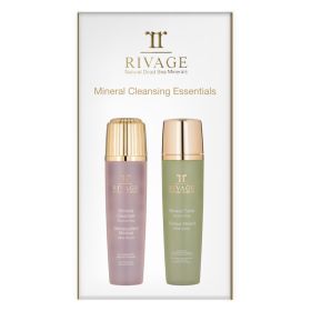 mineral cleansing essentials | rivage natural dead sea minerals skincare 